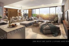 three bedroom west skysuite preselling condo for sale at parklink pasig city and quezon city