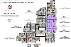 Low Zone Floor Plan Uptown Arts Residence  Preselling Condo For Sale in Bonifacio Global City BGC